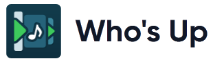 Who's Up logo